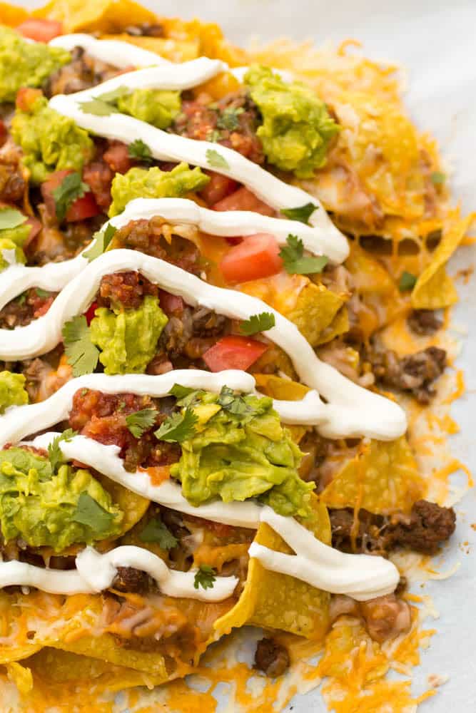 Foodista | Recipes, Cooking Tips, and Food News | LOADED NACHOS SUPREME